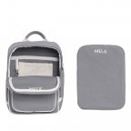 Rucksack Mela II Mini Grau, Farbe: grau, Marke: Melawear, EAN: 4251296206690, Abmessungen in cm: 21x30x12, Bild 8 von 8