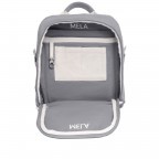 Rucksack Mela II Mini Grau, Farbe: grau, Marke: Melawear, EAN: 4251296206690, Abmessungen in cm: 21x30x12, Bild 7 von 8