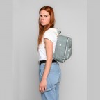 Rucksack Mela II Mini Burgunderrot, Farbe: rot/weinrot, Marke: Melawear, EAN: 4251296206713, Abmessungen in cm: 21x30x12, Bild 5 von 8