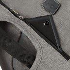 Rucksack Securipak Laptop Backpack 15.6 Zoll mit USB-Anschluss Cool Grey, Farbe: grau, Marke: Samsonite, EAN: 5400520023063, Abmessungen in cm: 30x44x16, Bild 12 von 14