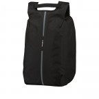 Rucksack Securipak Laptop Backpack 15.6 Zoll mit USB-Anschluss Black Steel, Farbe: schwarz, Marke: Samsonite, EAN: 5400520023094, Abmessungen in cm: 30x44x16, Bild 2 von 14