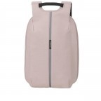 Rucksack Securipak Laptop Backpack 14.1 Zoll mit USB-Anschluss Stone Grey, Farbe: grau, rosa/pink, Marke: Samsonite, EAN: 5400520029683, Abmessungen in cm: 29.5x38.5x12.5, Bild 1 von 11