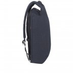 Rucksack Securipak Laptop Backpack 14.1 Zoll mit USB-Anschluss Stone Grey, Farbe: grau, rosa/pink, Marke: Samsonite, EAN: 5400520029683, Abmessungen in cm: 29.5x38.5x12.5, Bild 4 von 11