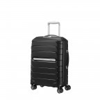 Koffer Flux Spinner 55 Black, Farbe: schwarz, Marke: Samsonite, EAN: 5414847773426, Abmessungen in cm: 40x55x24, Bild 1 von 11