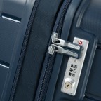 Koffer Flux Spinner 68 Navy Blue, Farbe: blau/petrol, Marke: Samsonite, EAN: 5414847773488, Abmessungen in cm: 30x47x68, Bild 7 von 8