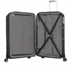 Koffer Flux Spinner 68 Black, Farbe: schwarz, Marke: Samsonite, EAN: 5414847773471, Abmessungen in cm: 30x47x68, Bild 4 von 8