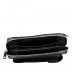 Handytasche mit Schulterriemen Blau, Farbe: blau/petrol, Marke: Hausfelder Manufaktur, Abmessungen in cm: 11x20x5.5, Bild 8 von 10