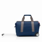 Rollenreisetasche Allrounder Trolley Dark Blue, Farbe: blau/petrol, Marke: Reisenthel, EAN: 4012013716089, Abmessungen in cm: 49x41x30, Bild 2 von 6