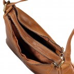 Beuteltasche Margo 239 Cognac, Farbe: cognac, Marke: Flanigan, EAN: 4035486090548, Abmessungen in cm: 24x25x10, Bild 6 von 6