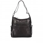 Beuteltasche / Rucksack Margo 242 Schwarz, Farbe: schwarz, Marke: Flanigan, EAN: 4035486090609, Abmessungen in cm: 33x33x11, Bild 1 von 6