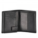 Geldbörse Blackwall Billfold V8 Black, Farbe: schwarz, Marke: Strellson, EAN: 4053533807383, Abmessungen in cm: 10x12x2, Bild 4 von 5