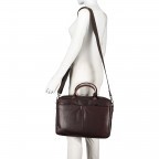 Aktentasche Camden Briefbag SHZ Dark Brown, Farbe: braun, Marke: Strellson, EAN: 4053533807536, Abmessungen in cm: 40x30x90, Bild 5 von 11