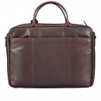 Aktentasche Coleman Briefbag SHZ Dark Brown, Farbe: braun, Marke: Strellson, EAN: 4053533807550, Abmessungen in cm: 39x28x7, Bild 3 von 12