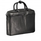 Aktentasche Coleman Briefbag SHZ Black, Farbe: schwarz, Marke: Strellson, EAN: 4053533808472, Abmessungen in cm: 39x28x7, Bild 2 von 12