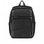 Rucksack Hyde Park Backpack SVZ Black, Farbe: schwarz, Marke: Strellson, EAN: 4053533807611, Abmessungen in cm: 28x40x12, Bild 1 von 9
