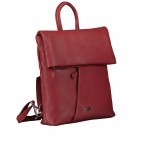 Rucksack Alba 843 Rot, Farbe: rot/weinrot, Marke: Flanigan, EAN: 4035486089924, Abmessungen in cm: 27.5x32x6, Bild 2 von 10