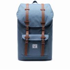 Rucksack Little America Volumen 23 Liter Blue Mirage Crosshatch, Farbe: blau/petrol, Marke: Herschel, EAN: 0828432372126, Abmessungen in cm: 28x50x17, Bild 1 von 4