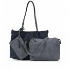 Shopper Surprise Blue Grey, Farbe: blau/petrol, Marke: Emily & Noah, EAN: 4049391113827, Abmessungen in cm: 35x26x7.5, Bild 8 von 12