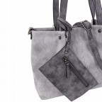 Shopper Surprise Grey Dark Grey, Farbe: grau, Marke: Emily & Noah, EAN: 4049391150471, Abmessungen in cm: 35x26x7.5, Bild 7 von 12