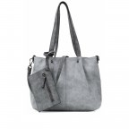 Shopper Surprise Grey Dark Grey, Farbe: grau, Marke: Emily & Noah, EAN: 4049391150471, Abmessungen in cm: 35x26x7.5, Bild 1 von 12