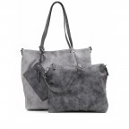 Shopper Surprise Grey Dark Grey, Farbe: grau, Marke: Emily & Noah, EAN: 4049391150440, Abmessungen in cm: 35x33x8.5, Bild 8 von 12