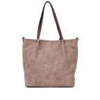Shopper Surprise Taupe Brown, Farbe: taupe/khaki, Marke: Emily & Noah, EAN: 4049391120528, Abmessungen in cm: 35x33x8.5, Bild 3 von 12