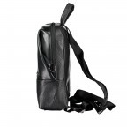 Rucksack Athena P10PT11 Black, Farbe: schwarz, Marke: Mandarina Duck, EAN: 8032803694904, Abmessungen in cm: 26x29x10, Bild 3 von 7