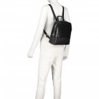Rucksack Athena P10PT11 Black, Farbe: schwarz, Marke: Mandarina Duck, EAN: 8032803694904, Abmessungen in cm: 26x29x10, Bild 5 von 7