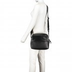 Umhängetasche Athena P10UPT07 Black, Farbe: schwarz, Marke: Mandarina Duck, EAN: 8032803694638, Abmessungen in cm: 28x24x11, Bild 5 von 6