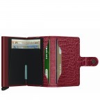 Geldbörse Miniwallet Nile Ruby, Farbe: rot/weinrot, Marke: Secrid, EAN: 8718215287520, Abmessungen in cm: 6.8x10.2x2.1, Bild 3 von 5