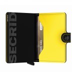 Geldbörse Miniwallet Matte Black Yellow, Farbe: gelb, Marke: Secrid, EAN: 8718215287261, Abmessungen in cm: 6.8x10.2x2.1, Bild 4 von 5