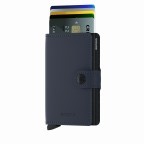 Geldbörse Miniwallet Matte Night Blue, Farbe: blau/petrol, Marke: Secrid, EAN: 8718215287292, Abmessungen in cm: 6.8x10.2x2.1, Bild 5 von 5