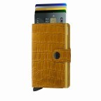 Geldbörse Miniwallet Cleo Ochre, Farbe: gelb, Marke: Secrid, EAN: 8718215287551, Abmessungen in cm: 6.8x10.2x2.1, Bild 5 von 5