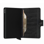 Geldbörse Miniwallet Cleo Black, Farbe: schwarz, Marke: Secrid, EAN: 8718215287568, Abmessungen in cm: 6.8x10.2x2.1, Bild 4 von 5