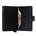 Geldbörse Miniwallet Veg Tanned Black, Farbe: schwarz, Marke: Secrid, EAN: 8718215288145, Abmessungen in cm: 6.8x10.2x2.1, Bild 4 von 5