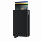 Geldbörse Slimwallet Soft Touch vegan Black, Farbe: schwarz, Marke: Secrid, EAN: 8718215287605, Abmessungen in cm: 6.8x10.2x1.6, Bild 5 von 5