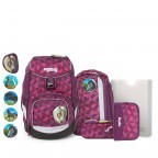 Schulranzen Pack Set 6-teilig NachtschwärmBär, Farbe: flieder/lila, Marke: Ergobag, EAN: 4057081051090, Abmessungen in cm: 25x35x22, Bild 1 von 7