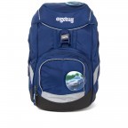 Schulranzen Pack Set 6-teilig BlaulichtBär, Farbe: blau/petrol, Marke: Ergobag, EAN: 4057081076994, Abmessungen in cm: 25x35x22, Bild 2 von 7