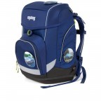 Schulranzen Cubo Set 5-teilig BlaulichtBär, Farbe: blau/petrol, Marke: Ergobag, EAN: 4057081077274, Abmessungen in cm: 25x40x20, Bild 3 von 7