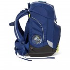 Schulranzen Cubo Set 5-teilig BlaulichtBär, Farbe: blau/petrol, Marke: Ergobag, EAN: 4057081077274, Abmessungen in cm: 25x40x20, Bild 4 von 7