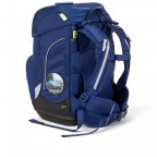 Schulranzen Cubo Set 5-teilig BlaulichtBär, Farbe: blau/petrol, Marke: Ergobag, EAN: 4057081077274, Abmessungen in cm: 25x40x20, Bild 6 von 7