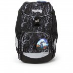 Schulranzen Pack Glow Edition Set 6-teilig Super ReflektBär Glow, Farbe: schwarz, Marke: Ergobag, EAN: 4057081077120, Abmessungen in cm: 25x35x22, Bild 2 von 7