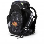 Schulranzen Pack Glow Edition Set 6-teilig Super ReflektBär Glow, Farbe: schwarz, Marke: Ergobag, EAN: 4057081077120, Abmessungen in cm: 25x35x22, Bild 6 von 7