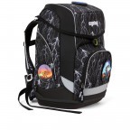 Schulranzen Cubo Glow Edition Set 5-teilig Super ReflektBär Glow, Farbe: schwarz, Marke: Ergobag, EAN: 4057081077403, Abmessungen in cm: 25x40x20, Bild 6 von 7