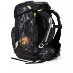 Schulranzen Cubo Glow Edition Set 5-teilig Super ReflektBär Glow, Farbe: schwarz, Marke: Ergobag, EAN: 4057081077403, Abmessungen in cm: 25x40x20, Bild 7 von 7