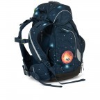 Schulranzen Pack Galaxy Glow Edition Set 6-teilig KoBärnikus Glow, Farbe: blau/petrol, Marke: Ergobag, EAN: 4057081077083, Abmessungen in cm: 25x35x22, Bild 7 von 7