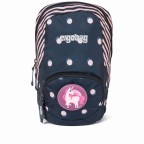 Kinderrucksack Ease Small Bärbel, Farbe: blau/petrol, Marke: Ergobag, EAN: 4057081074075, Abmessungen in cm: 18.5x30x18.5, Bild 2 von 5