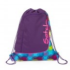 Sportbeutel Sunny Beats, Farbe: flieder/lila, Marke: Satch, EAN: 4057081058006, Abmessungen in cm: 33x44x1, Bild 1 von 4