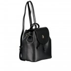 Rucksack Jones Black, Farbe: schwarz, Marke: U.S. Polo Assn., EAN: 8052792790494, Abmessungen in cm: 24x25x15, Bild 3 von 10