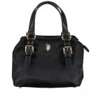 Handtasche Houston Black, Farbe: schwarz, Marke: U.S. Polo Assn., EAN: 8052792789429, Abmessungen in cm: 20x15x9, Bild 1 von 8